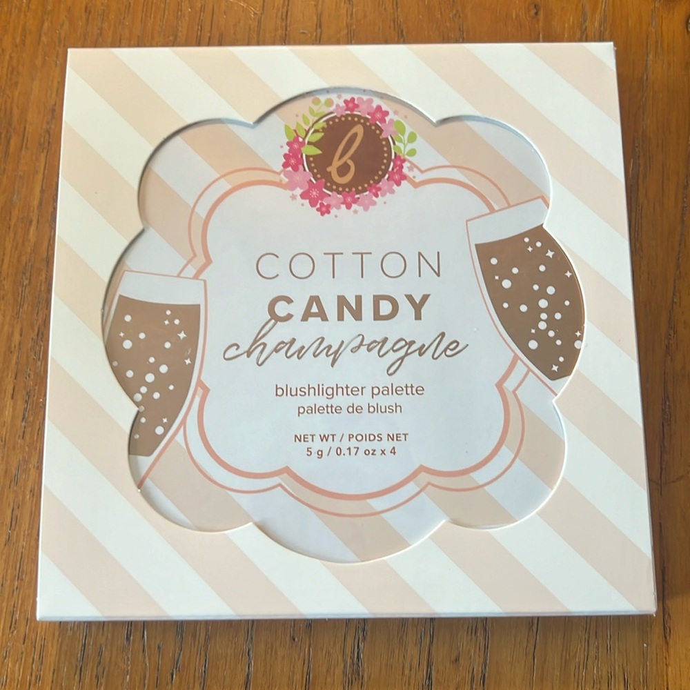 NEW Beauty Bakerie Cosmetics- Cotton Candy Blushlighter Palette.